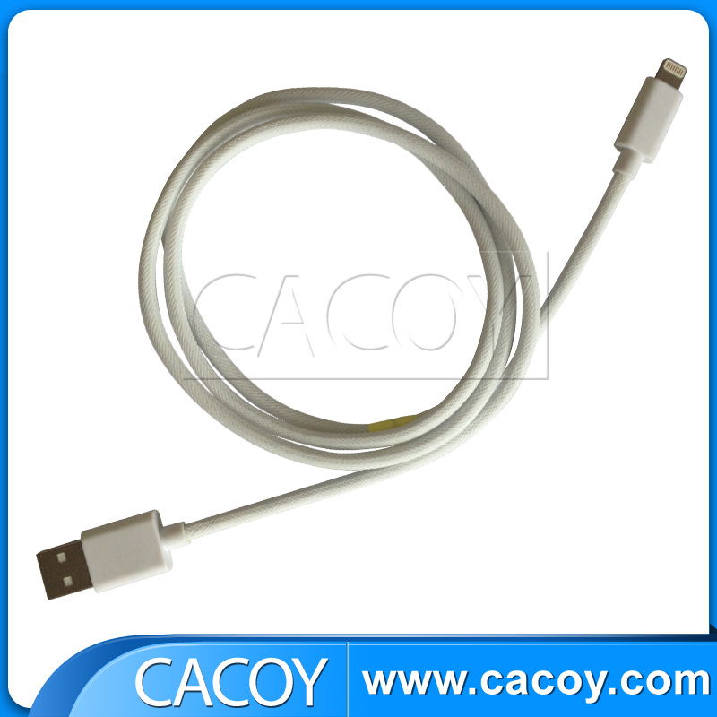 PET braided MFi cable